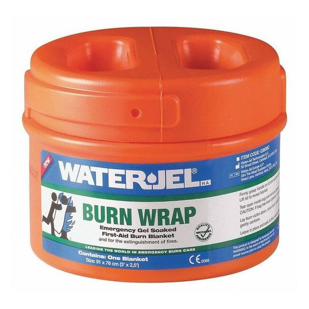 Waterjel Burn Wrap, Sterile, Orange, Wool, 36" L G3630C-4.69.000