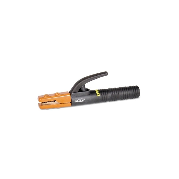 Lever Designed Electrode Holder, 500 A, Brass, For 4/0 Cable, 3/8 in  Cap, 12.25 in L