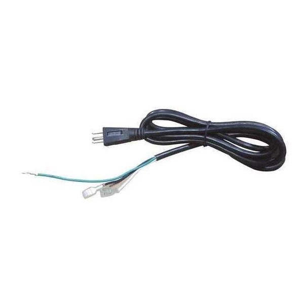 Dayton Power Cord, Black, Plastic, 10 ft L VECMPCG