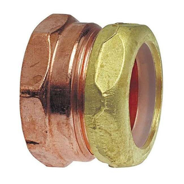 Nibco 1-1/2" NOM F x SJ Copper Adapter 9037 11/2X11/2