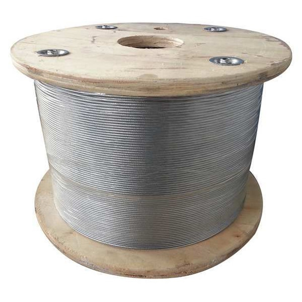 Dayton Wire Rope,50 ft L,5/32 in dia.,560 lb 33RH71 Dayton Wire Rope,50 ft L,5/32 in dia.,560 lb 33RH71