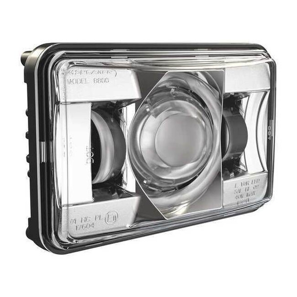 J.W. Speaker HighBeam Headlight,2250 lm,Rectangle,LED 8800 Evolution 2