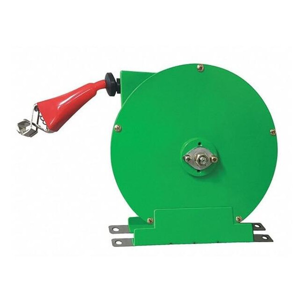 Speedaire Cable Reel,20 ft.,Powder Coated,Green 440G08