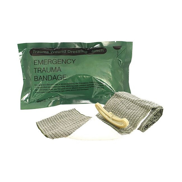 First Aid Only Bandage,White,8"L,4"W 91152