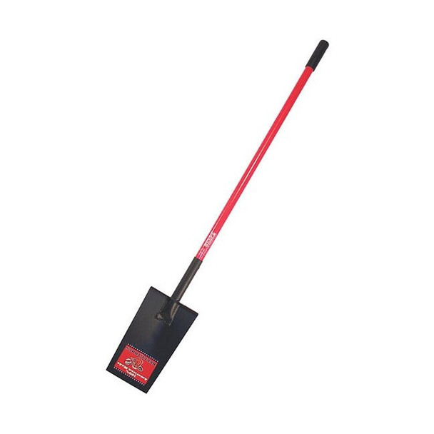 Spade, Edging and Planting Shovel, 12 ga. Steel Blade, Fiberglass Handle