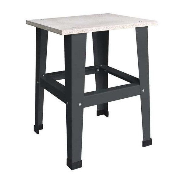 Dayton Fixed Work Table, Particleboard, 19"W, 16"D 22DL79