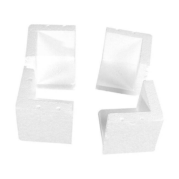 Polar Tech Industries Foam Corner Protectors, 1-1/2" Square, PK128 904