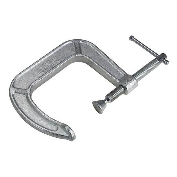 Bessey C-Clamp,2 1/2 in Maximum Opening,Gray CM25