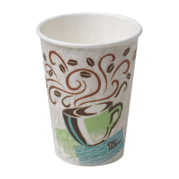 Dixie Disposable Hot Cup,12oz,5342CDWR,PK1000 5342CDWR