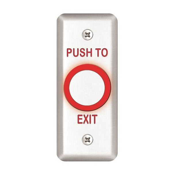 Sdc Exit Push Button,1-3/4 in. W 463NU