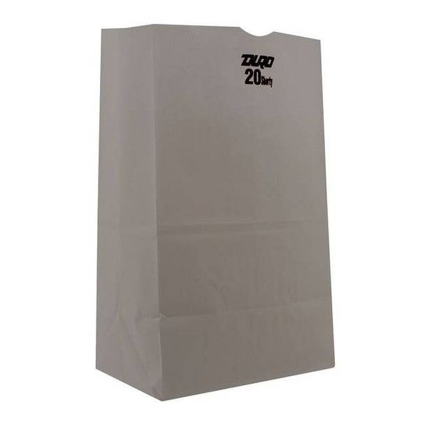 Manufacturer Varies Grocery Bag Flat Bottom 20 lb Shorty White, Pk500 51041