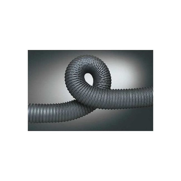 Hi-Tech Duravent Ducting Hose,1-1/2 In. ID,25 ft. L,Poly 2105-0150-1225