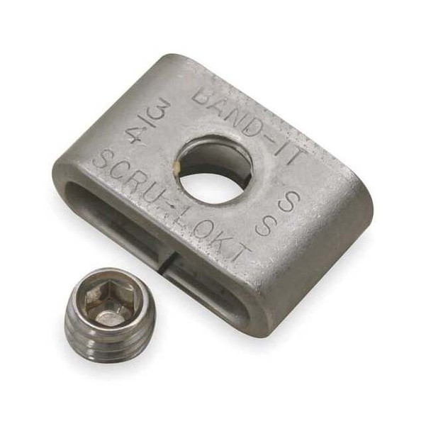 Band-It StrappingBuckle,StainlessSteel,Flat,PK10 GRC726