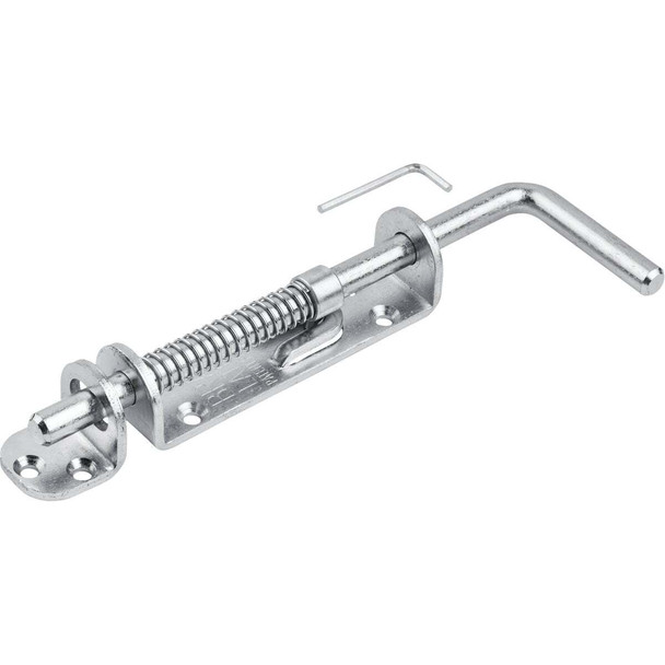 National Hardware Zinc Spring Loaded Heavy Duty Sliding Bolt N109-212