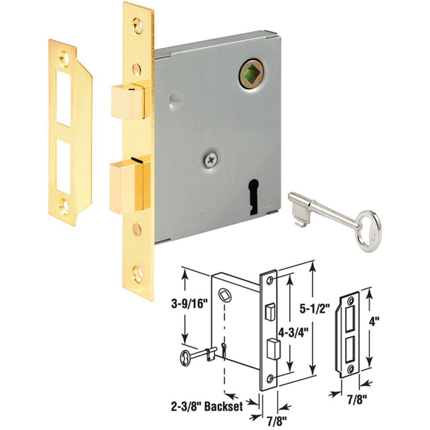 Prime Line Bit Key Mortise Lock E 2294