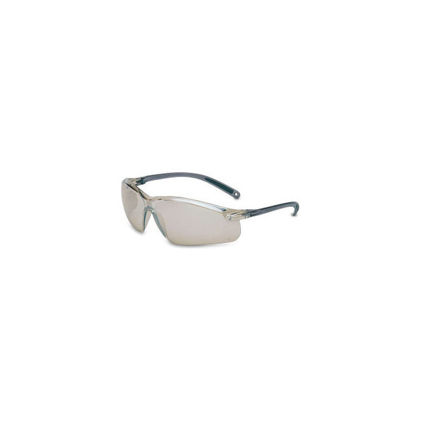 Honeywell Uvex A700 Half Frame Indoor/Outdoor Safety Glasses Anti-Scratch Gray L