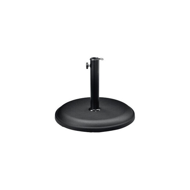 Global Industrial Concrete Umbrella Base 33 Lbs. Black