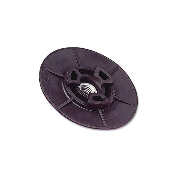 Disc Pad Hub, 4-1/2 in dia, 12-5/16 in L, Black