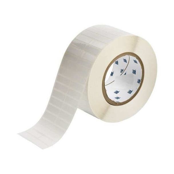 Brady Thermal Transfer Label, White, Labels/Roll: 10,000 THT-29-423-10