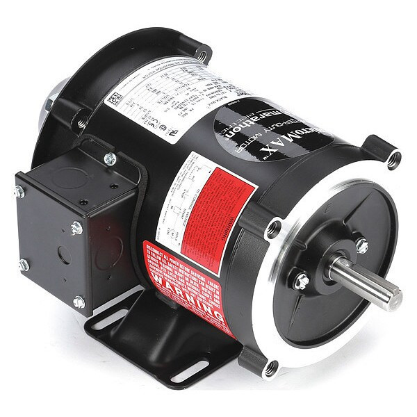 Leeson Vector Motor,1/4 HP,.75 lb-ft,230/460V 056H17T2001