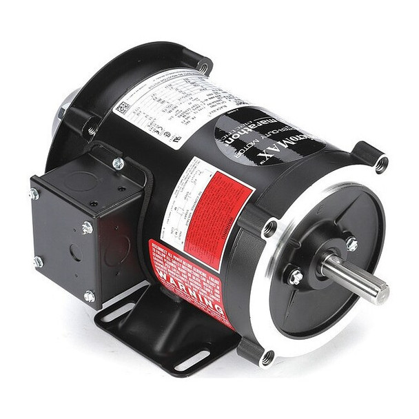 Leeson Vector Motor,1/4 HP,.75 lb-ft,230/460V 056H17T2001