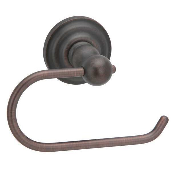 Taymor Toilet Paper Holder,Single Post,Zamac 04-BRN6248