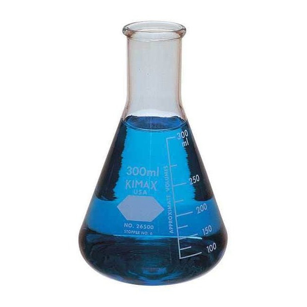 Kimble Chase Erlenmeyer Flask,4000mL 26500-4000