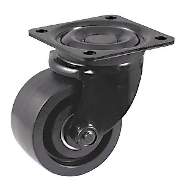 Manufacturer Varies Plate Caster,550 lb. Ld Rating,Swivel P10S-PB030K-P