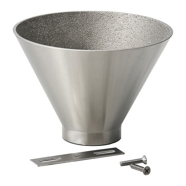 Jay R. Smith Manufacturing Sanitary Drain,6x4-1/4 in.,Nickel Bronze 3581NB