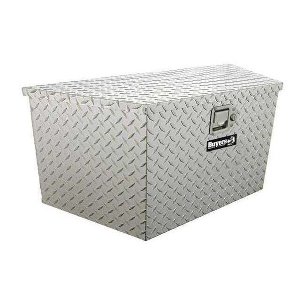 49 Inch Wide Diamond Tread Aluminum Trailer Tongue Truck Box