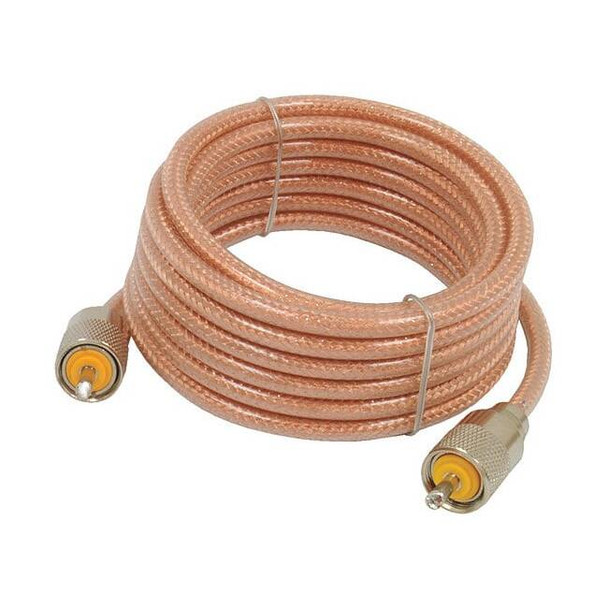 Roadpro CB Antenna Mini-8 Coax Cable,12 ft. RP-8X12CL