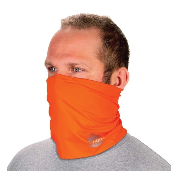 Ergodyne Hi-Vis Orange 2-Layer Cooling Multi-Band, S/M 6489