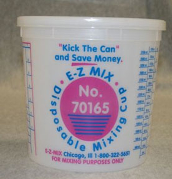 5-Quart Plastic Mixing Cups, box of 25 70165