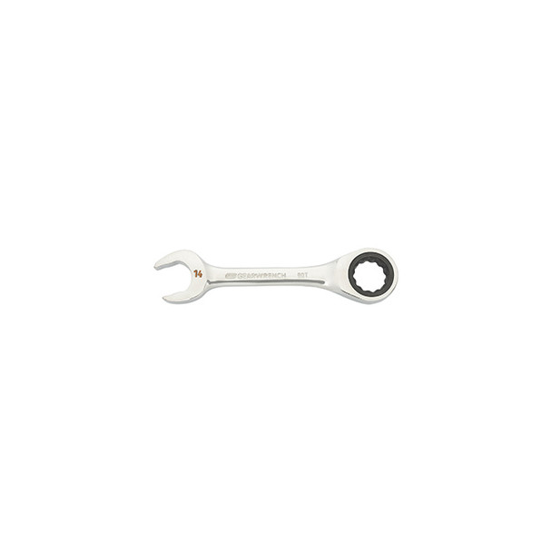 14mm 90-Tooth 12 Point Stubby Combination Ratcheting Wrench 86844