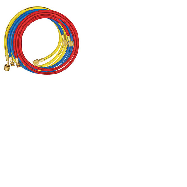 72" R134a Hose Set with 1/2" Acme-F and 14mm-M Auto A/C Fittings 84372