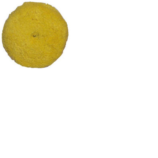 7-1/4” Quik Pad Yellow Blended Wool Medium Cutting Pad 890084WD