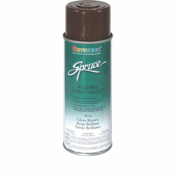 Spruce Gloss Brown General Use Enamel 98-36