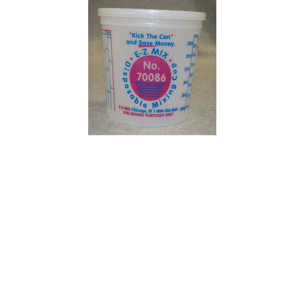 2-1/2-Quart Plastic Mixing Cups, box of 25 70086