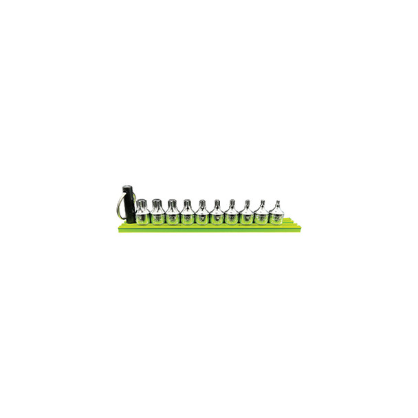 10 PIECE HALF CUT STUBBY TORX SET ON MAGRAIL HCT1050A