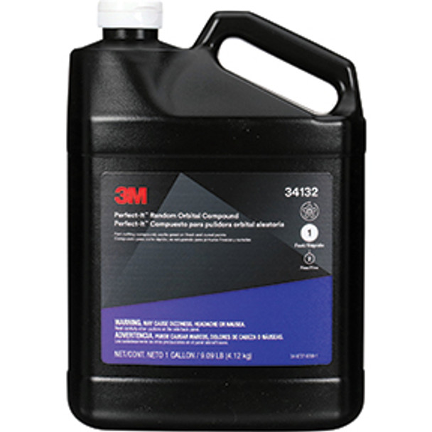 3M Perfect-It Random Orbital Compound 34132, 1 Gallon (9.09 lb), 4/Case 34132