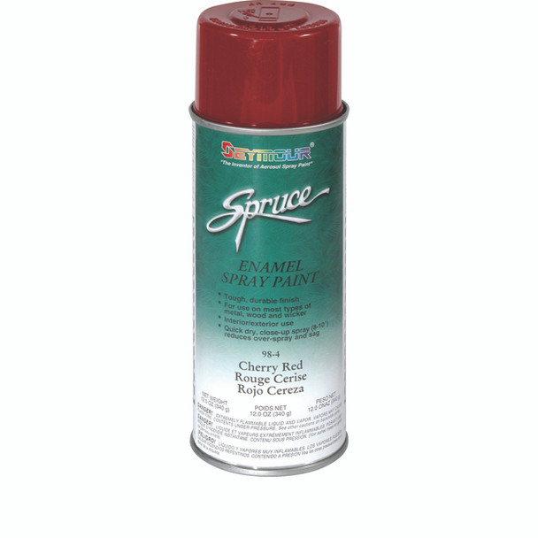 Spruce Gloss Cherry Red General Use Enamel 98-4