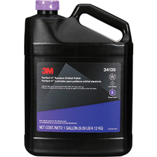 3M Perfect-It Random Orbital Polish 34135, 1 Gallon (9.09 lb), 4/Case 34135