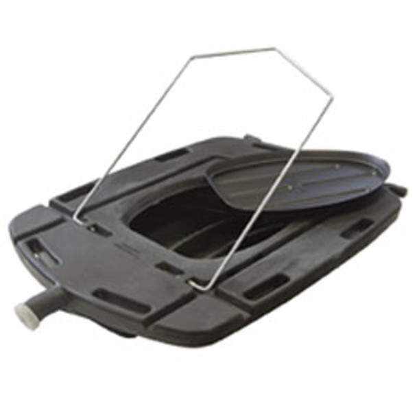 Low Profile Truck Oil Drain with Lid 19202