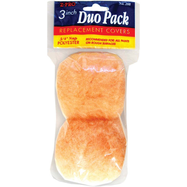 Premier Z-Pro 3 In. x 3/4 In. Polyester Knit Fabric Roller Cover (2-Pack) 208