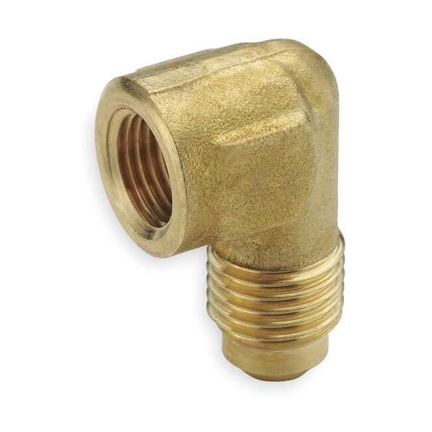 Parker Elbow,Brass,Flared1/2",FNPT3/8",PK10 150F-8-6
