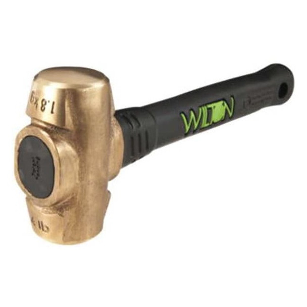 Wilton Sledge Hammer,16 in. L,Brass,8 lb. 90816