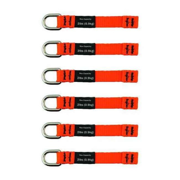 Ergodyne Squids Tool Tether, 4 1/2 in Length, 2 lb Weight Capacity 3700-BULK