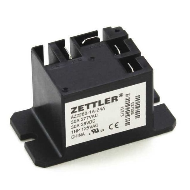 Carrier Coil Power Relay,30A,24V AZ2280-1A24A
