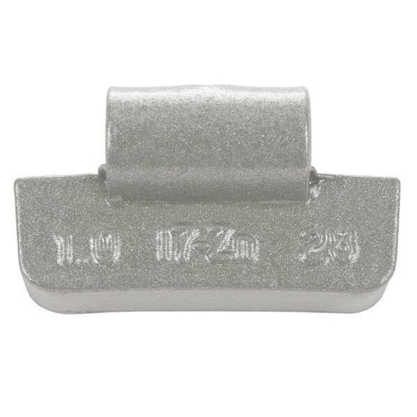 Perfect Equipment Wheel Weight,Truck Zinc,1 Oz,PK25 I7Z-010