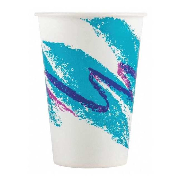 Manufacturer Varies Disposable Cold Cup,9 oz,WH/GR,PK2000 R9N-J8000